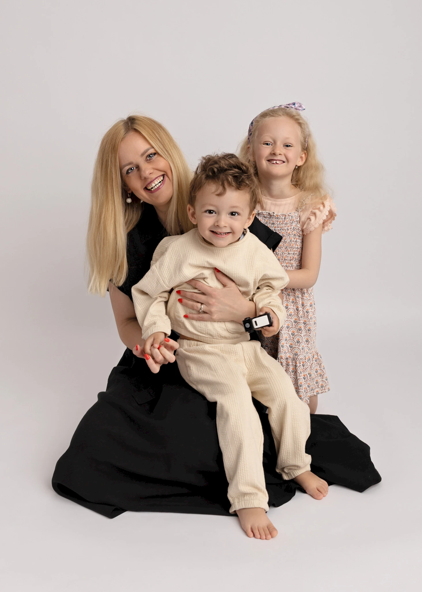 Rodinné fotenie Ivanka pri Dunaji - Mamička s deťmi