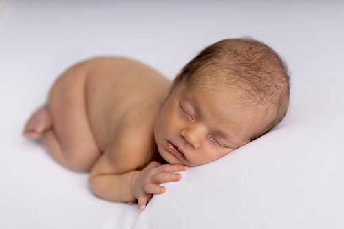 newborn fotenie Bratislava – detail bábätka