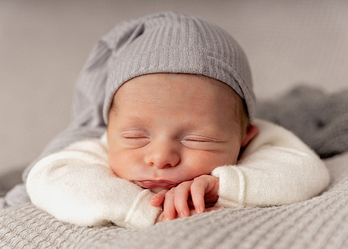 newborn fotenie Ivanka pri Dunaji – detail bábätka