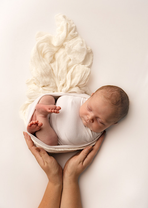 newborn fotenie Ivanka pri Dunaji – detail bábätka